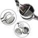 Ultimate Stainless Steel Potato Ricer with 3 Interchangeable Discs