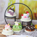 Elegant Faux Cake Model for Bakery Display and Photography - 1PC Decorative Food Replica