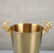 Majestic Deer Head Ice Bucket: Luxurious European Charm in Dual-Tone Design