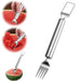 2-in-1 Stainless Steel Watermelon Cutter and Serving Fork