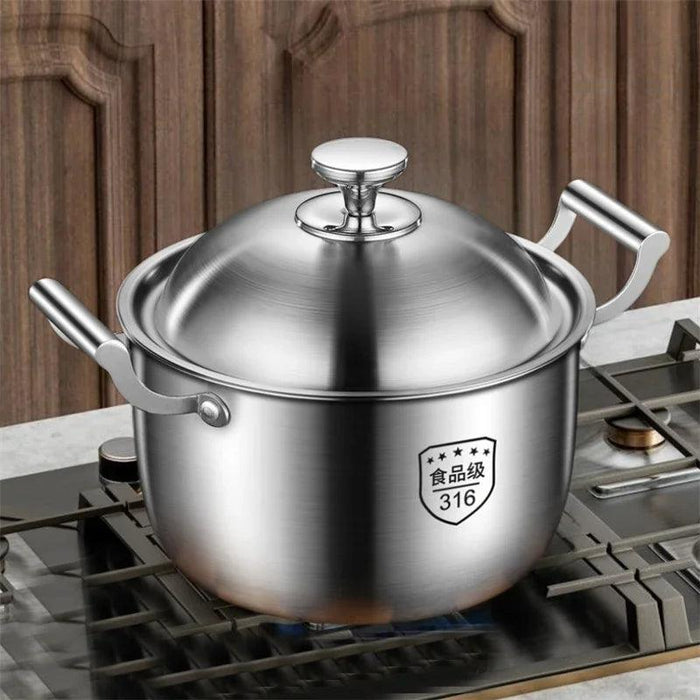 Large Capacity Heavy-Duty 316 Stainless Steel Congee Cooker - Elevate Your Culinary Skills