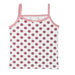 Cute Pink Cotton Sleeveless Summer Tank Top for Girls Aged 3-8 Years