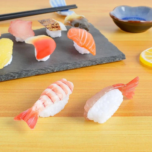 Realistic Artificial Sushi Set - 10pcs Decorative Japanese Rolls for Photography and Home Styling