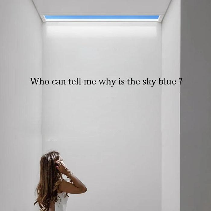 SkyGlow LED Ceiling Panel with Smart Sunlight Simulation for Home and Office