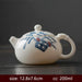 Handcrafted Xishi Elegance: Artisan Teapot Set with Fine Mesh Filter