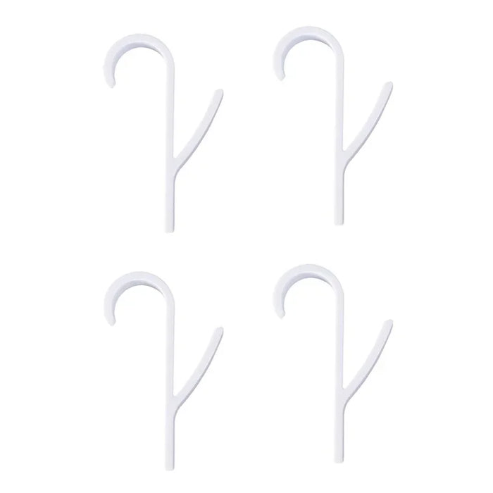 Efficient White PVC Radiator Coat Hooks: Modern Bathroom Storage Solution for Stylish Organization