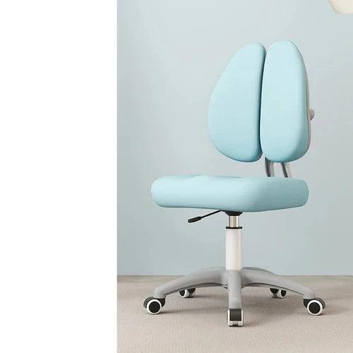 Rotating Office Chair with Adjustable Backrest, Handrails, and Rollers