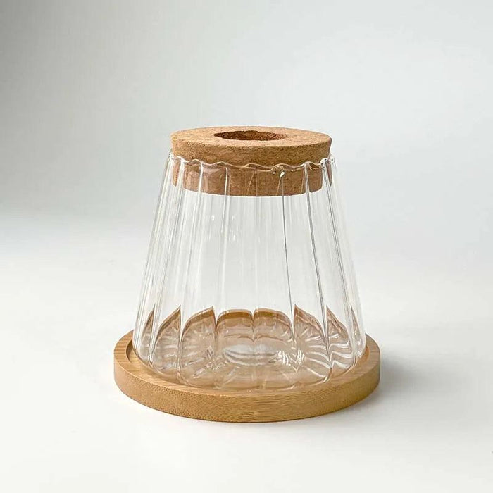 Chic Hydroponic Glass Vase - Modern Mini Planter for Stylish Home Decor