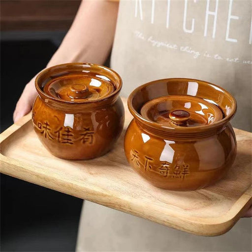 Flavor Enthusiast's Clay Stew Pot Set - Enhance Your Culinary Creations