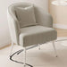 Chic Cream Velvet Lounge Armchair