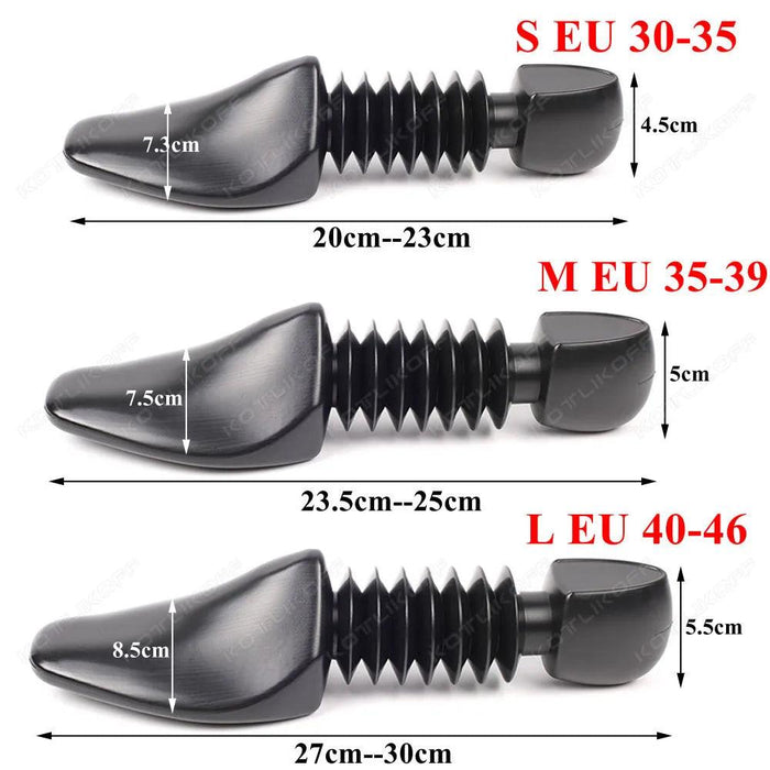 2-Piece Adjustable Shoe Expander Set - Maintain Your Shoe's Integrity and Prevent Creasing