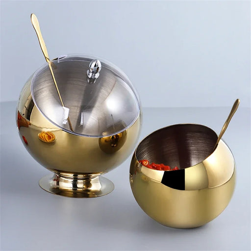 Sleek Stainless Steel Buffet Sauce Bowl Set for Hot Pot Condiments and Dressings