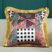 Retro Chic Lumbar Cushion Cover for Elegant Home Styling