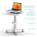 Ergonomic Mobile Medical Cart with Enhanced Laptop Security and Durability