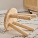 Stylish Solid Wood Children's Cookie Bench - Versatile Low Stool for Home and Play Areas