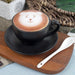 Realistic Decorative Cappuccino Cup for Elegant Home and Event Displays