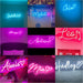 Customizable LED Neon Name Sign - Waterproof Wall Art for Indoor and Outdoor Decor