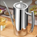 Eagle Spout Premium Stainless Steel Oil Dispenser - Elegant Kitchen Essential for Precision Pouring