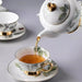 Elegant Travel Tea and Coffee Set with Effortless Lazy Saucers