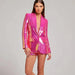 Blazer Shorts Suits Two Piece Sets Sequins