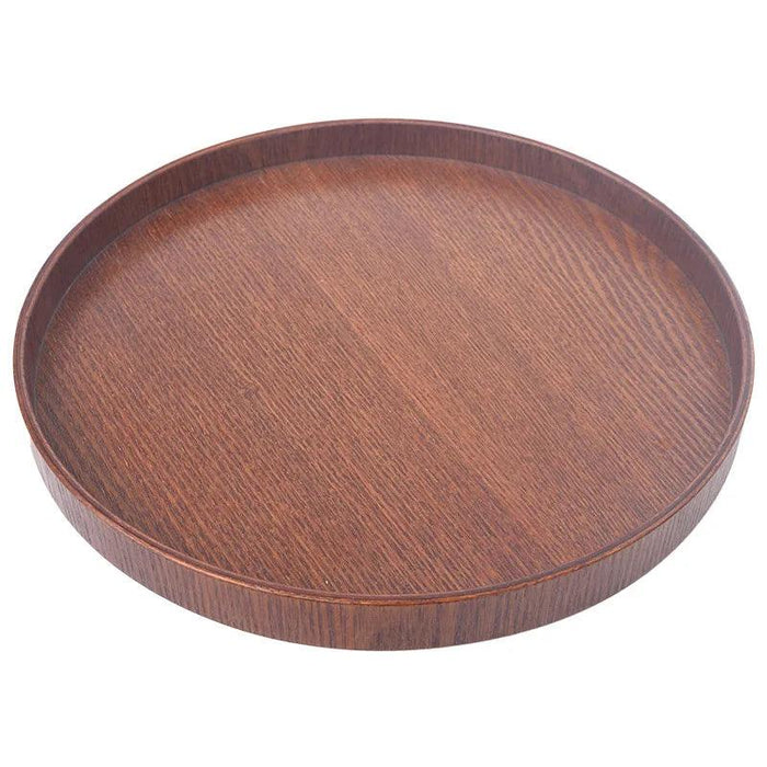 Elegant Japanese Wooden Serving Tray Set for Tea, Desserts, and More