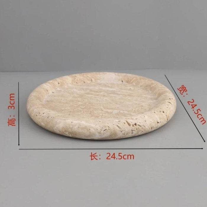 Scandinavian Elegance Marble Serving Tray Collection