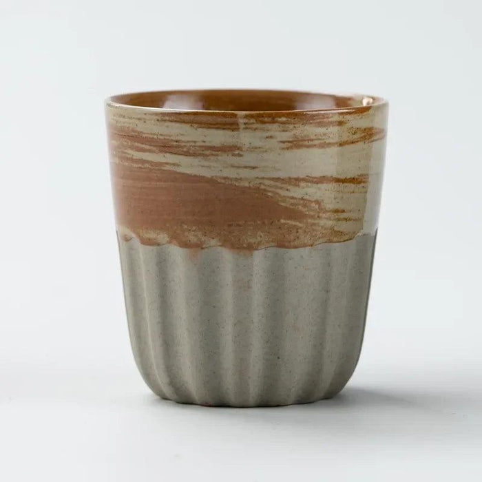 Artisan Japanese Stoneware Gradient Mugs - Ideal for Coffee and Tea Lovers