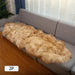 Luxurious Genuine Sheepskin Shag Rug for Ultimate Comfort - Soft, Plush Carpet for Sofa and Chair