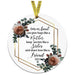 First Christmas Together 2023 Ornament - A Loving Keepsake for New Couples - Celebrate Your Journey with Joy - "Begin Your Journey" Holiday Gift