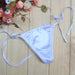 Luxe Silk Lace Thong G-String for Women - Stylish Low Rise Intimate Wear