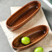 Elegant Acacia Wood Serving Bowl - Perfect for Nuts, Sushi, and Dried Fruits