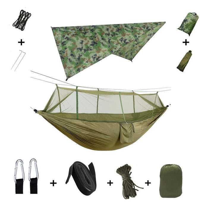 Premium Explorer's Hammock Kit - All-in-One Outdoor Survival Gear