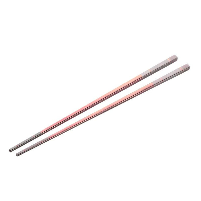 Eco-Friendly Reusable Stainless Steel Chopsticks for Asian Cuisine