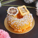 Realistic Artificial Fruit Cake Biscuit Model for Photography and Table Decor - 1PC Lifelike Fake Food Display Piece