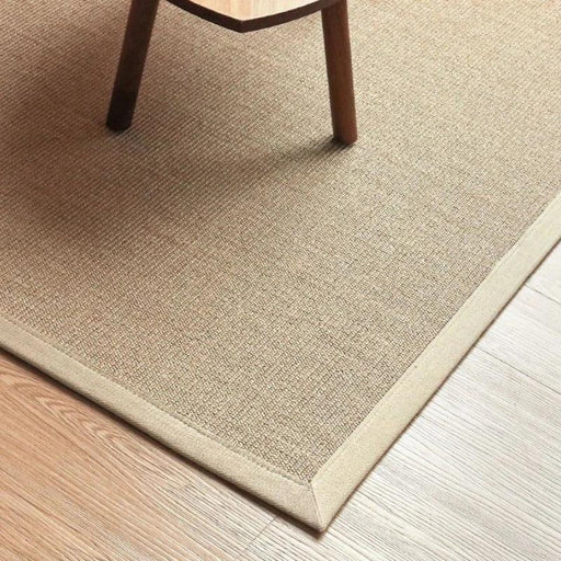 Elegant 100% Sisal Tatami Rug for Living Room, Bedroom, and Tea Table - Vintage Chinese Design 200x300cm Floor Mat