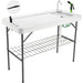 Portable Folding Fish Cleaning Table with Sink and Sprayer - Ideal for Outdoor Activities, Camping, and Fishing