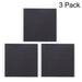 Sleek Black Sticky Note Collection - Perfect for Highlighting and More