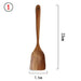 Sustainable Teak Wood 7-Piece Kitchen Utensil Set - Eco-Friendly Cooking Tools