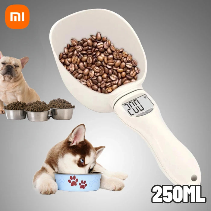 Smart Portion Control Pet Feeder with Digital Measuring Spoon