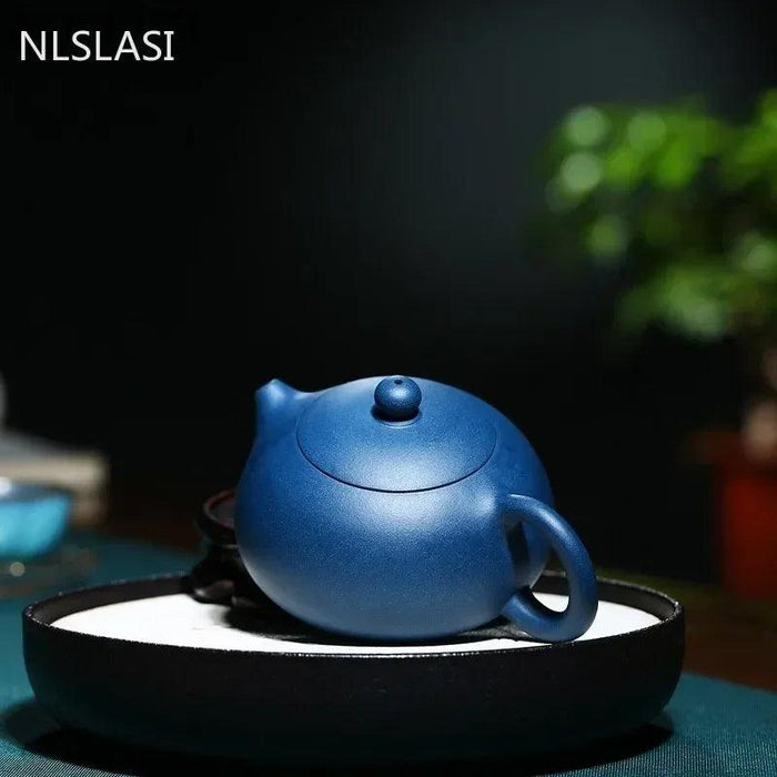 Artisanal Purple Clay Teapot with 188 Ball Hole Filter - Ideal for Tea Lovers, 210ml Capacity