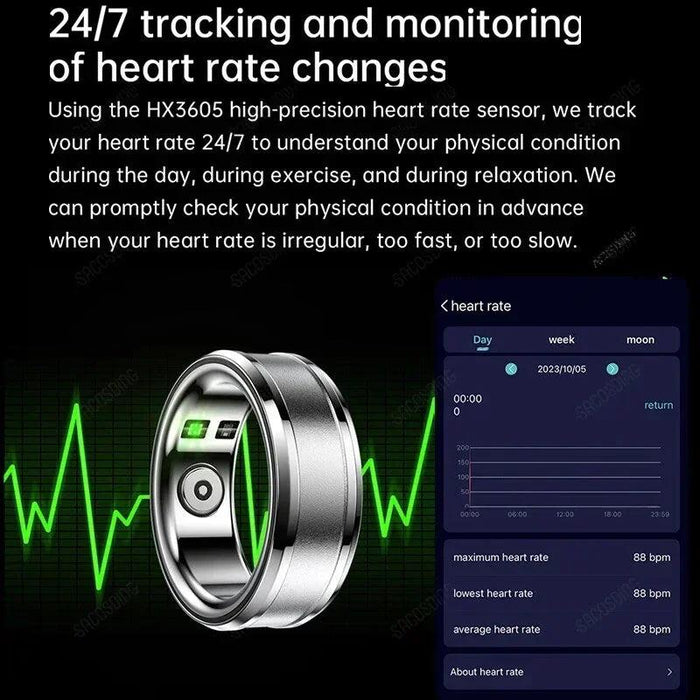 Smart Health Monitoring Ring: Your Ultimate Fitness and Sleep Companion