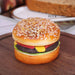 Lifelike Hamburger Cake Replica for Home Decor and Photography - 1PC PU+PVC Fake Food Prop