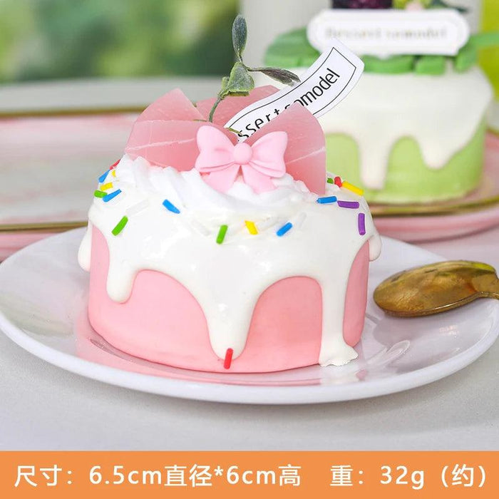 Realistic Dessert Cup Ornaments Set - 1/6PCS Simulation Cake Props for Stunning Photography and Decoration