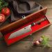 8.5" Professional Damascus Chef Knife - 37 Layers Tricolour Copper Steel with Exquisite Gift Box