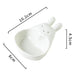 Whimsical Rabbit-Handled Ceramic Dipping Bowl - Enhance Your Culinary Presentation