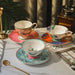 Whimsical Butterfly Elegance Bone China Tea Cup and Saucer Set