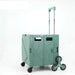 Shopping Made Easy: Versatile Trolley with Smooth Rolling Wheels