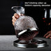 Crystal Wine Decanter Set with 360° Rotating Feature for Enhanced Aeration