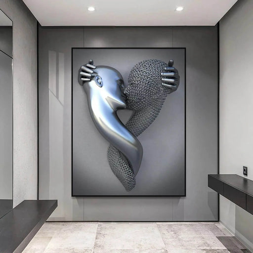 Romantic Metal Wall Decor for Modern Home Interior