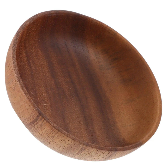 Chic Acacia Wood Serving Platter for Appetizers, Fruits, and Desserts - Versatile Round Kitchen Essential